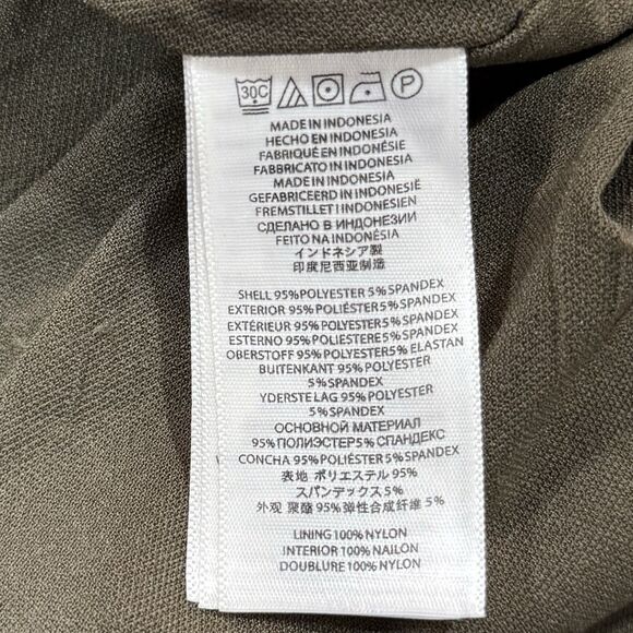 Michael Kors Leopard Print Sleeveless Back Zip Stretch Midi Dress Women Sz 24W - Picture 4 of 6